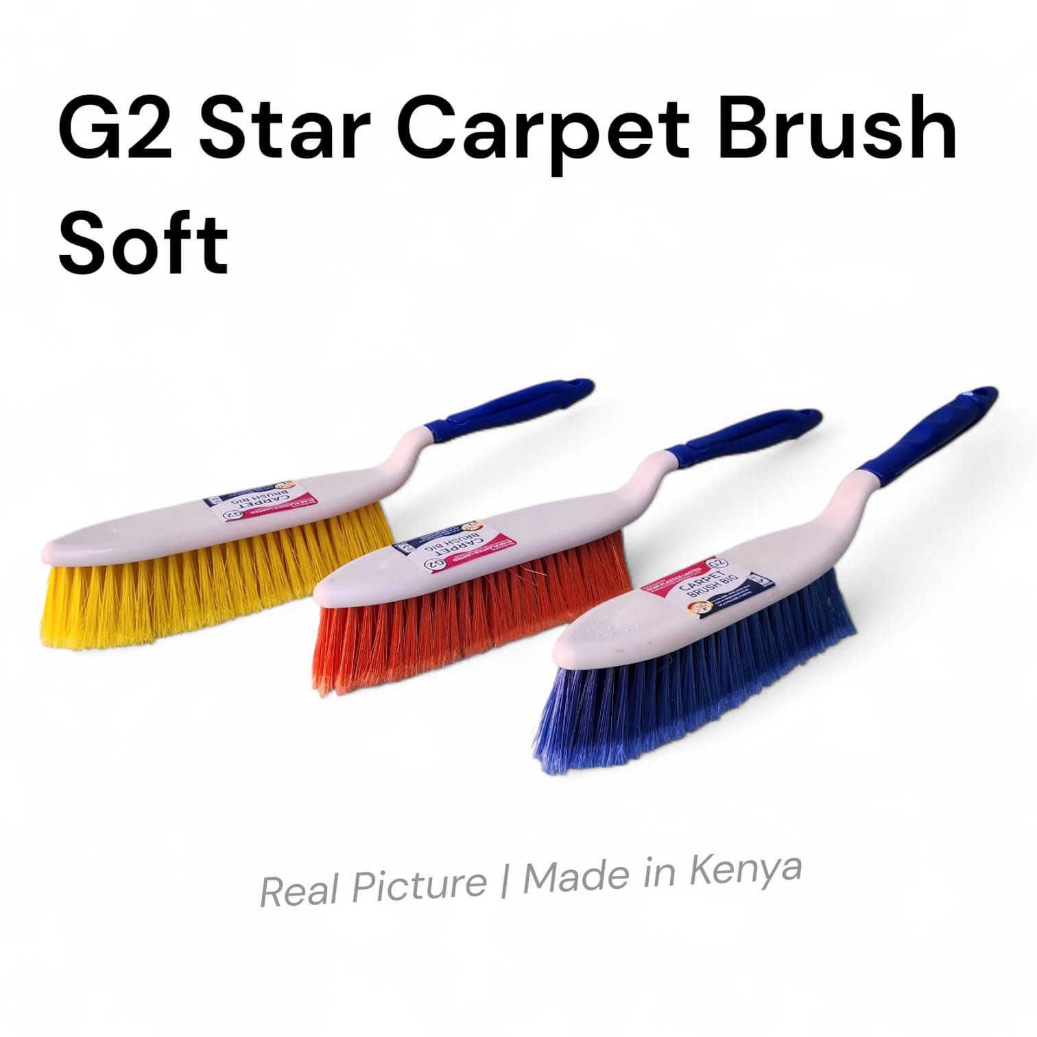 Star Carpet Brush – Soft Bristles