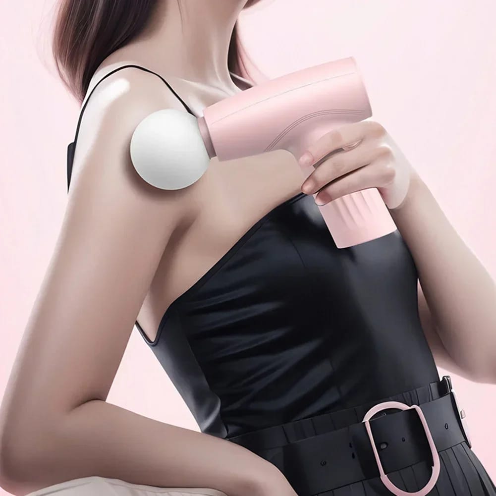 Muscle Mini Massage Gun, Deep Tissue ,Handheld Massage Gun, Therapy Gun, Fascia Gun Massagegun Massagers, Fascial Massage Gun ,Vibration Massage Machine Muscle Relaxation Neck And Back Compression Mas
