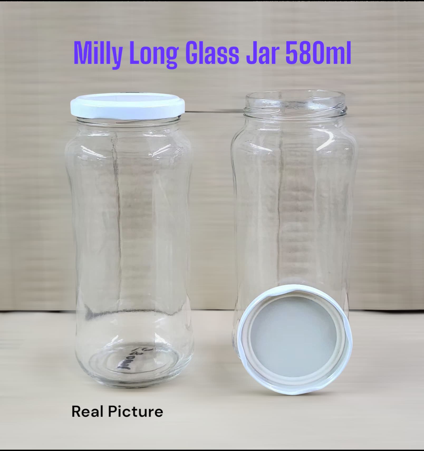 Glass Milly Long Jar