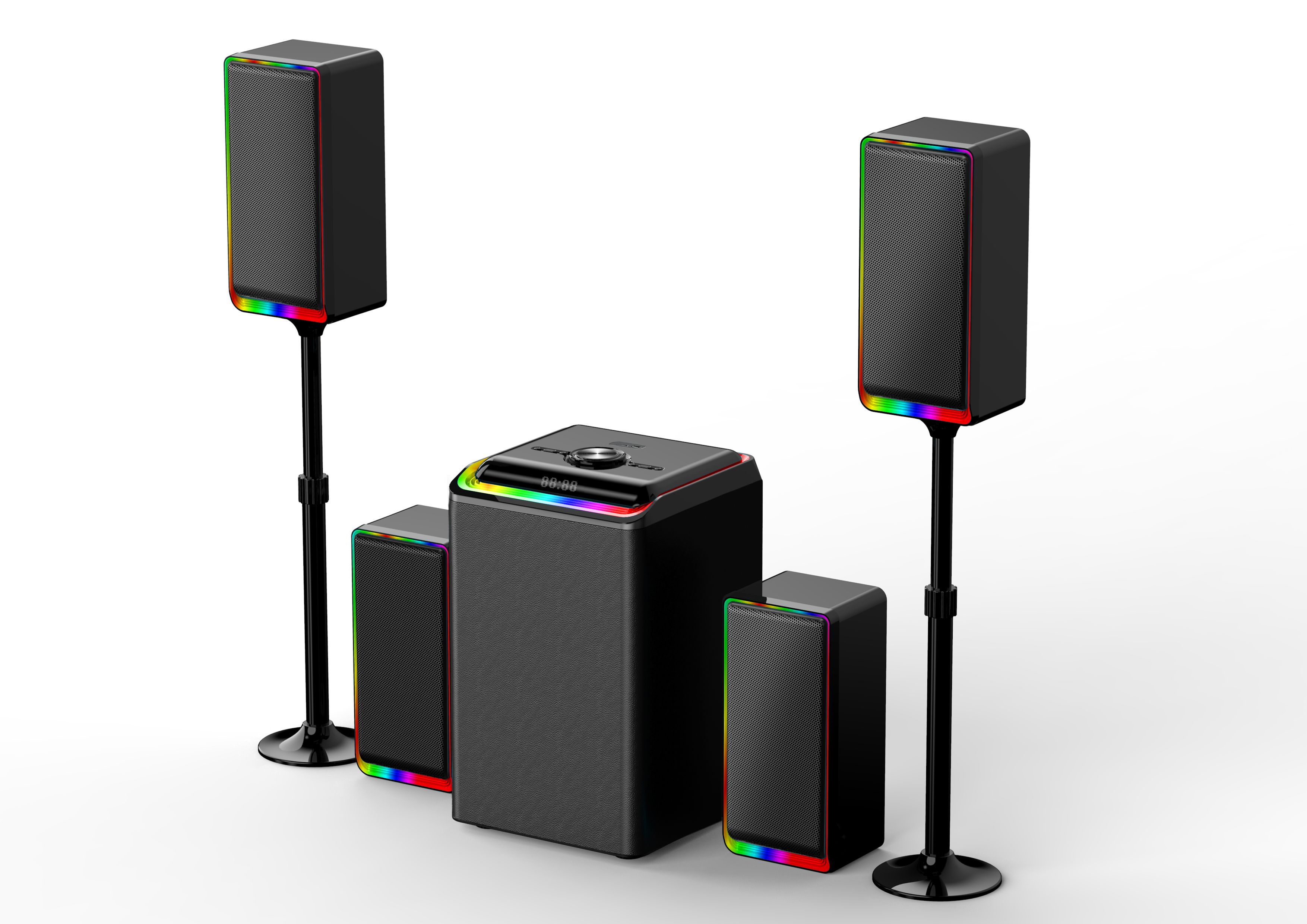 GS-PRO4 Bluetooth 4.1 Subwoofer - Black (1YR WRTY)