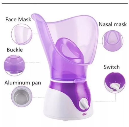 Facial Steamer For Deep Cleansing / Facial Sauna, Steaming/Hydration Machine| Nano Ionic Oxygen Injection Sprayer Face Moisturizing SPA Skin Care Machine