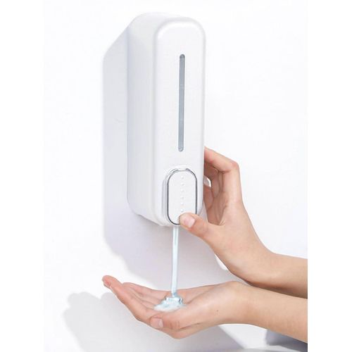 Liquid Soap Dispenser Wall Mount Manual Soap Dispenser Lotion Dispenser Easy Press  Bathroom Shower Pump used for Hand Soap, Shower Gel, Shampoo, Conditioner, Lotion,  Hand Sanitizer Liquid Soap Dish