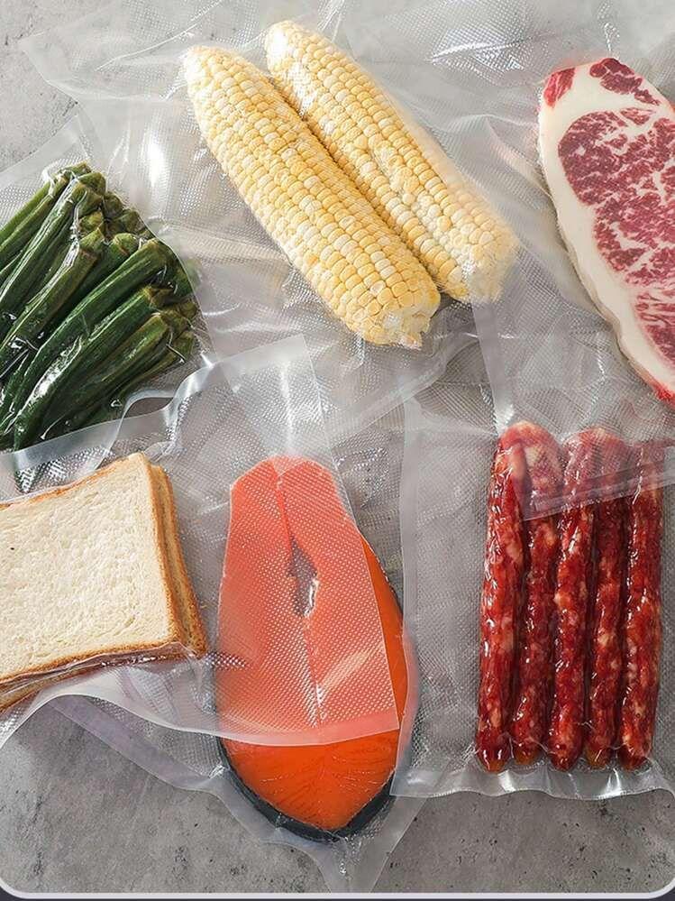 Vacuum Sealer Roll BPA Free Food Storage Bag for Freezer/Fridge, Reusable Airtight Heat Seal Bags Compatible with All Vacuum Sealer Machines, Keep Food Fresh Longer/ Food Saver Fridge Storage Bag