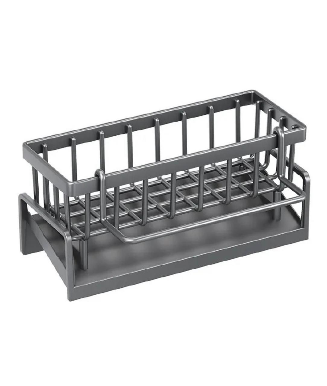 Kitchen Self Draining Sink Storage Organizer, Kitchen Sponge Kitchen Soap Dish Soap Holder Rack Cutlery Holder Kitchen Towel Holder/Sink Caddy Sink Tidy Kitchen Storage Shelf Sink Organizer/Dish Rack