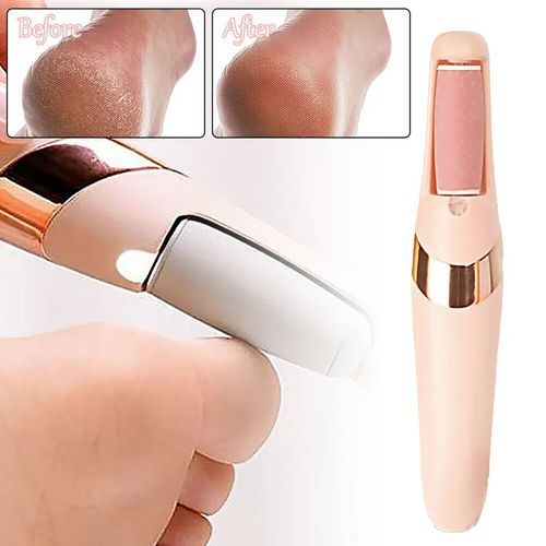 Electric Callus Remover with Extra Grinder Tool, Foot File for Smooth, Soft, and Healthy feet, Rechargeable Pedicure Foot Care Device for Dead Skin, Cracked Heels, Foot Exfoliation at Home or Spa