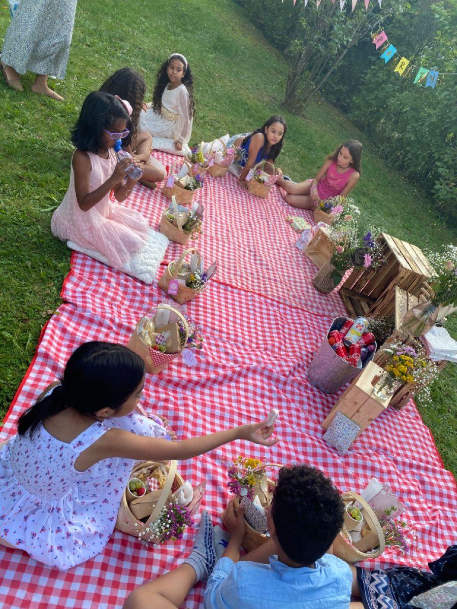 Foldable and Waterproof Picnic Mat for Outdoors or Camping, Picnic Blanket/ Camping Floor Carpet/ Beach Blanket, Tent, Meadow Mat, Park Grass Mat, Yoga Mat, Foldable Sleeping Pillow - LARGE 200x200cm