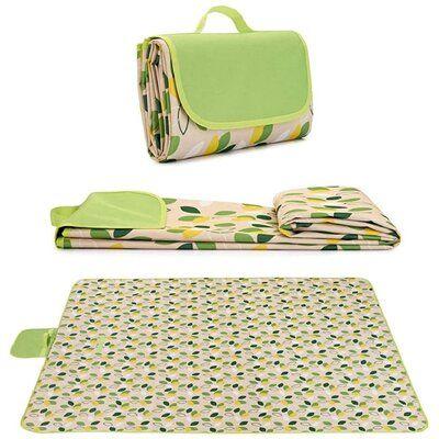 Foldable and Waterproof Picnic Mat for Outdoors or Camping, Picnic Blanket/ Camping Floor Carpet/ Beach Blanket, Tent, Meadow Mat, Park Grass Mat, Yoga Mat, Foldable Sleeping Pillow - LARGE 200x200cm