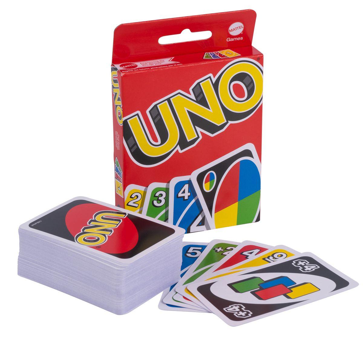 UNO Classic Card Game For for Kids, Adults & Family Fun Friends Uno Game Night Party Game