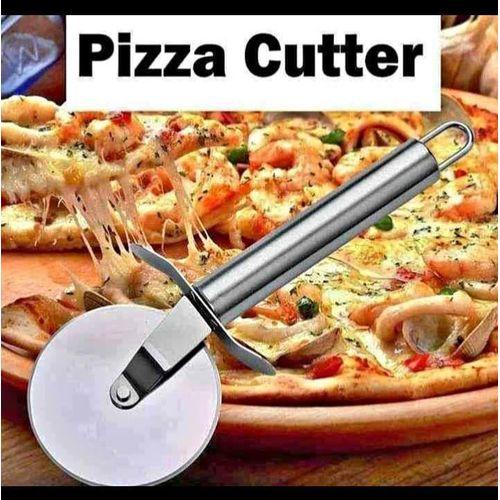 Pizza Cutter Stainless Steel Dough Wheel Roller Pastry Dough Cutter Cheese Cutter Pizza Knife Divider Slicer Kitchen Baking CuttingTool