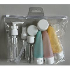 11 Pcs Travel Refillable Bottles Lotion Spray Travel Bottles for Lotion, Shampoo, Conditioner, Shower Gel, Perfume Bottle Cosmetic Storage Box Cosmetic Bottles Makeup Storage Bathroom Organizer