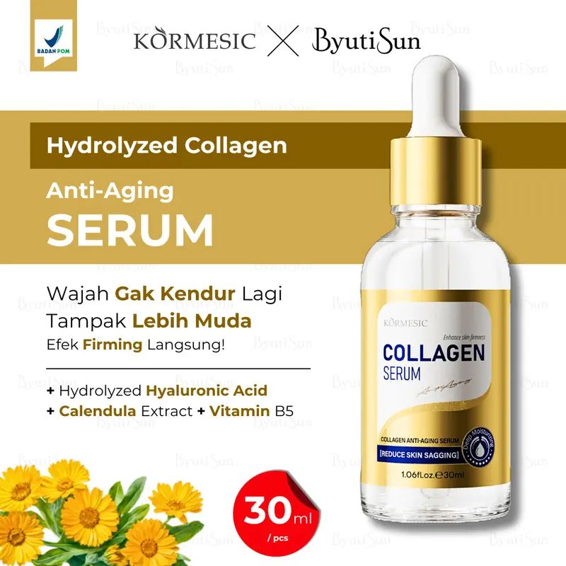 collagen Serum – Anti-Wrinkle Face Serum with Marine Collagen, Gold, Hyaluronic Acid, Retinol & Vitamin C – Improves Skin Firmness, Elasticity & Radiance – For All Skin Types