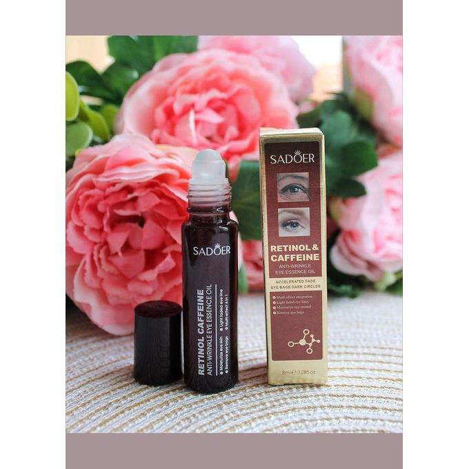 SADOER (NEW ORIGINAL)Anti Wrinkle Eye Essence Oil Anti Aging Smooth Brighten Skin Tone Oil for Dark Circles