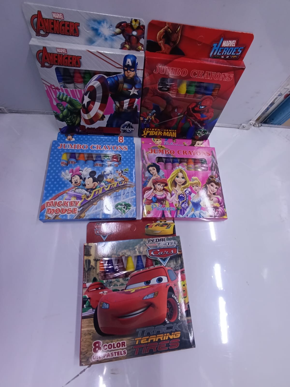 𝗡𝗲𝘄𝗹𝘆 𝗔𝗿𝗿𝗶𝘃𝗲𝗱 Jumbo cartoon themed crayons 𝗞𝗶𝗱𝘀 𝗖𝗮𝗿𝘁𝗼𝗼𝗻 𝗧𝗵𝗲𝗺𝗲𝗱 𝗖𝗼𝗹𝗼𝗿 𝗖𝗿𝗮𝘆𝗼𝗻𝘀 Perfect for school, home, and endless creative fun!