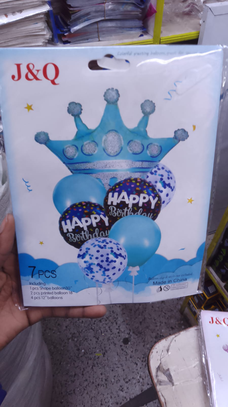 7 in 1 Foil baloon.Party Balloon Floating Inflatable Happy Birthday Balloons for Kids Birth Parties Baby Shower Decoration Supplies