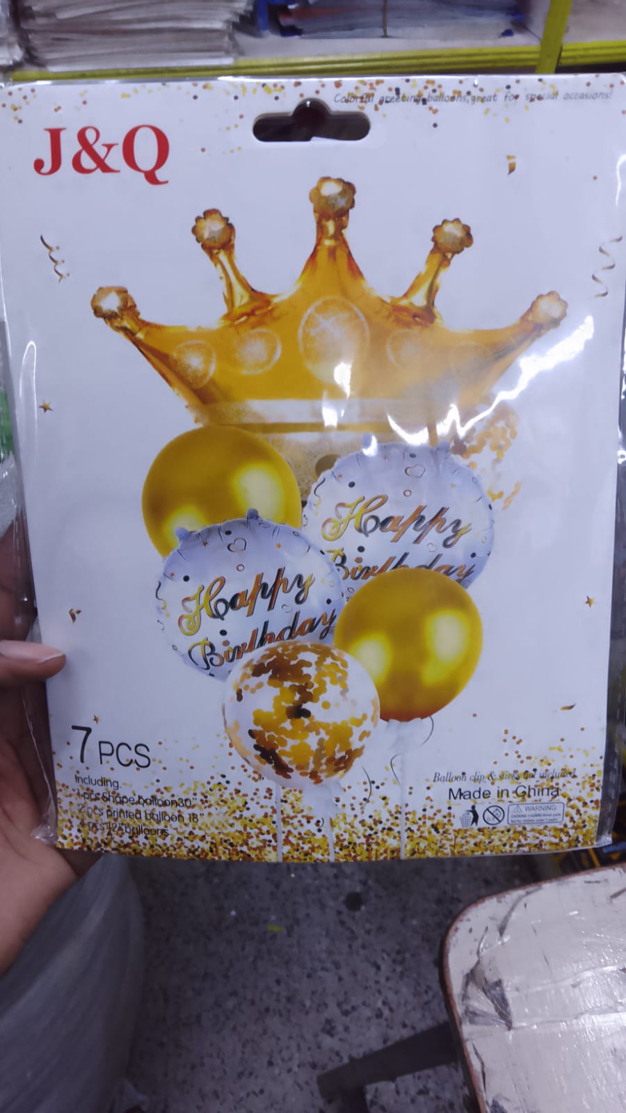 7 in 1 Foil baloon.Party Balloon Floating Inflatable Happy Birthday Balloons for Kids Birth Parties Baby Shower Decoration Supplies