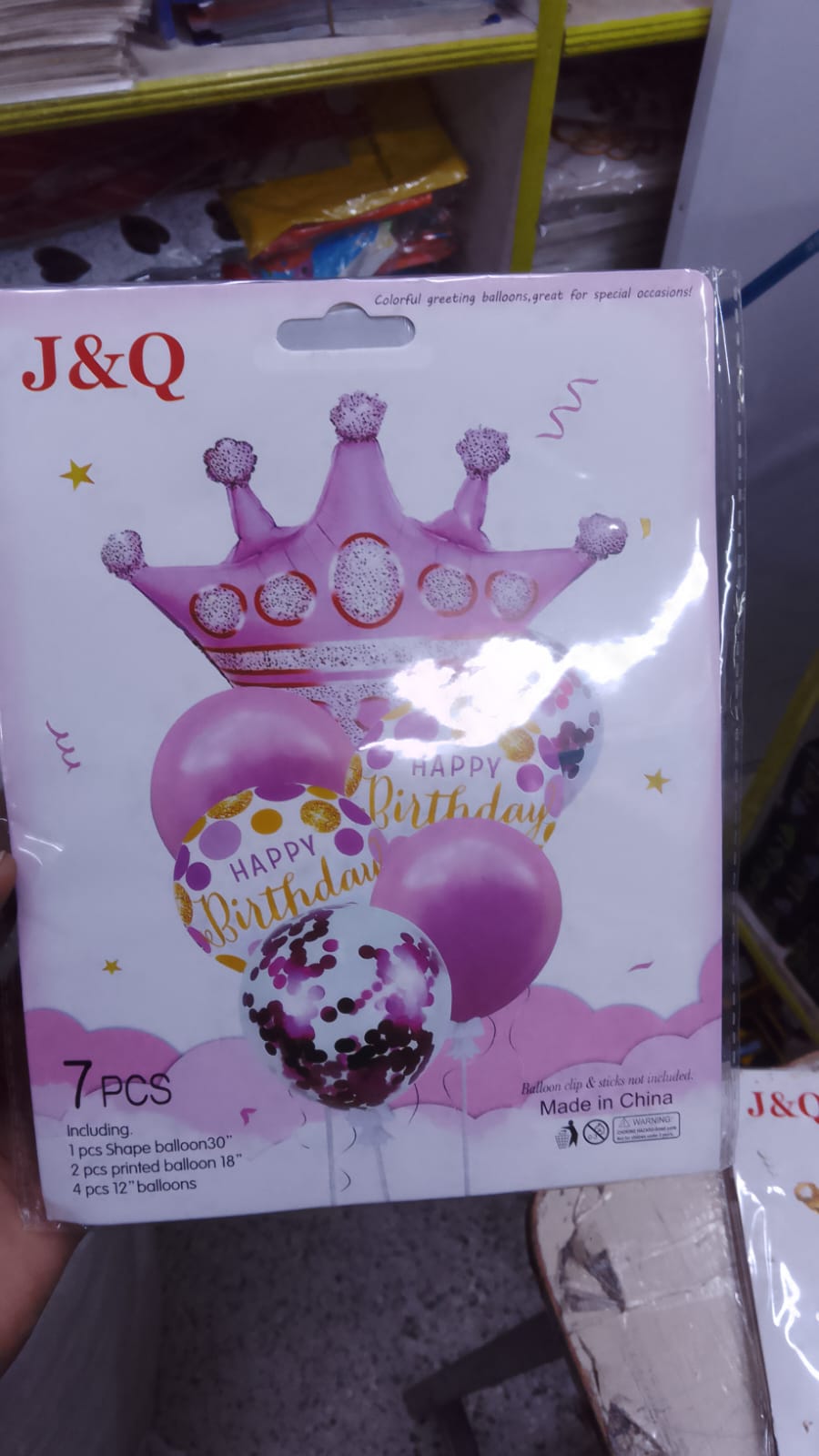 7 in 1 Foil baloon.Party Balloon Floating Inflatable Happy Birthday Balloons for Kids Birth Parties Baby Shower Decoration Supplies