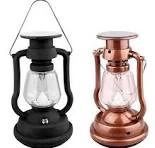 RY-T91 Vintage Solar & Hand-Crank LED Lantern – Classic Hurricane Style Emergency Light