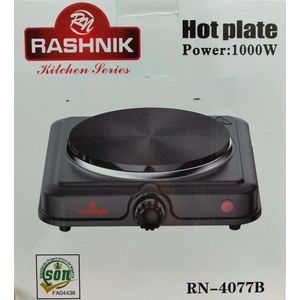 Rashnik single hot plate electric cooker is home for quality and durable home appliances. Our products are made from high quality materials that guarantee durability of our products.