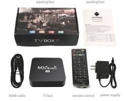 MXQ Pro 5G 4K Android TV Box – Multimedia Gateway Internet TV – Smart TV Converter (8GB)