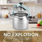 Aluminum Pressure Cookers. EXPLOSION PROOF High Grade Aluminum Pressure Cooker Rubber Sealing good for up-to 5 YEARS of use without need for replacement Scientific Design for Maximum Safety.