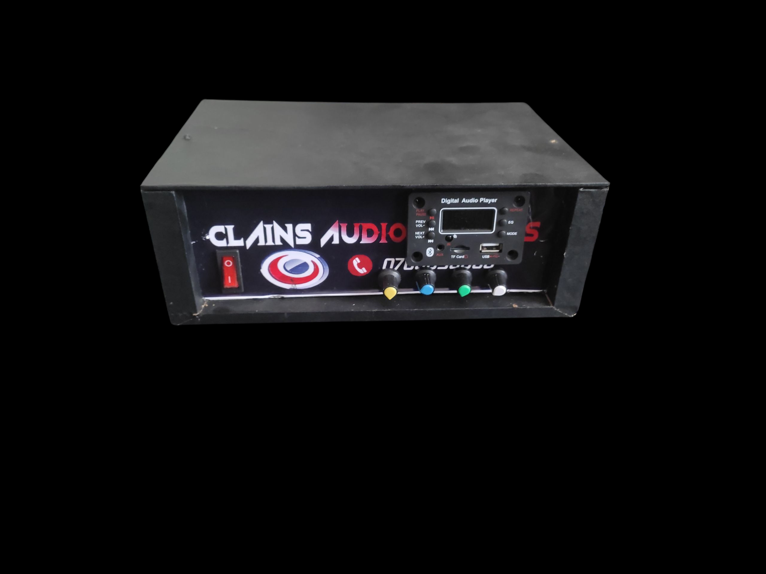 Kisiagi amplifier, 240watts Rms power Amplifier with Bluetooth connectivity,