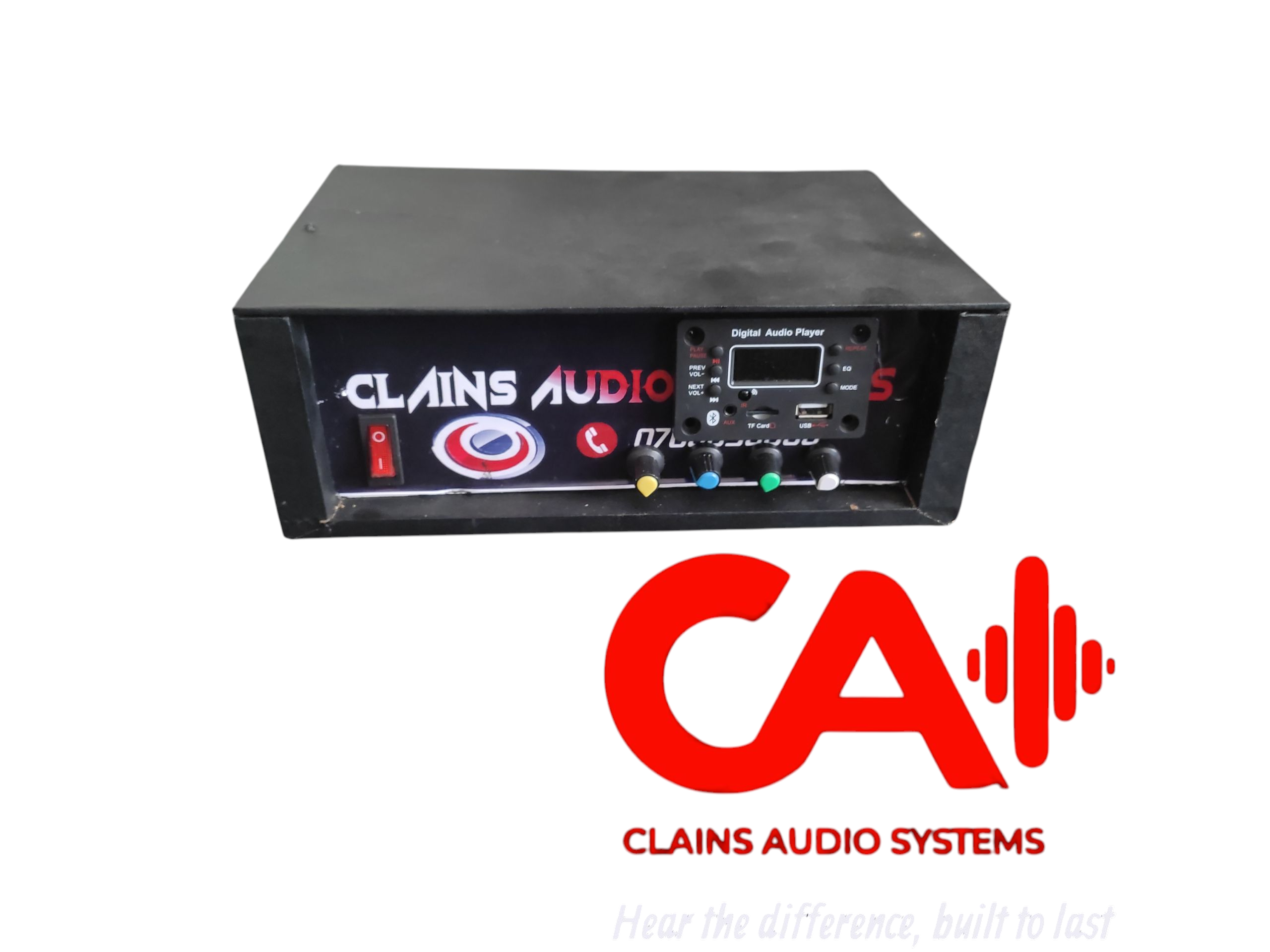Kisiagi amplifier, 240watts Rms power Amplifier with Bluetooth connectivity,