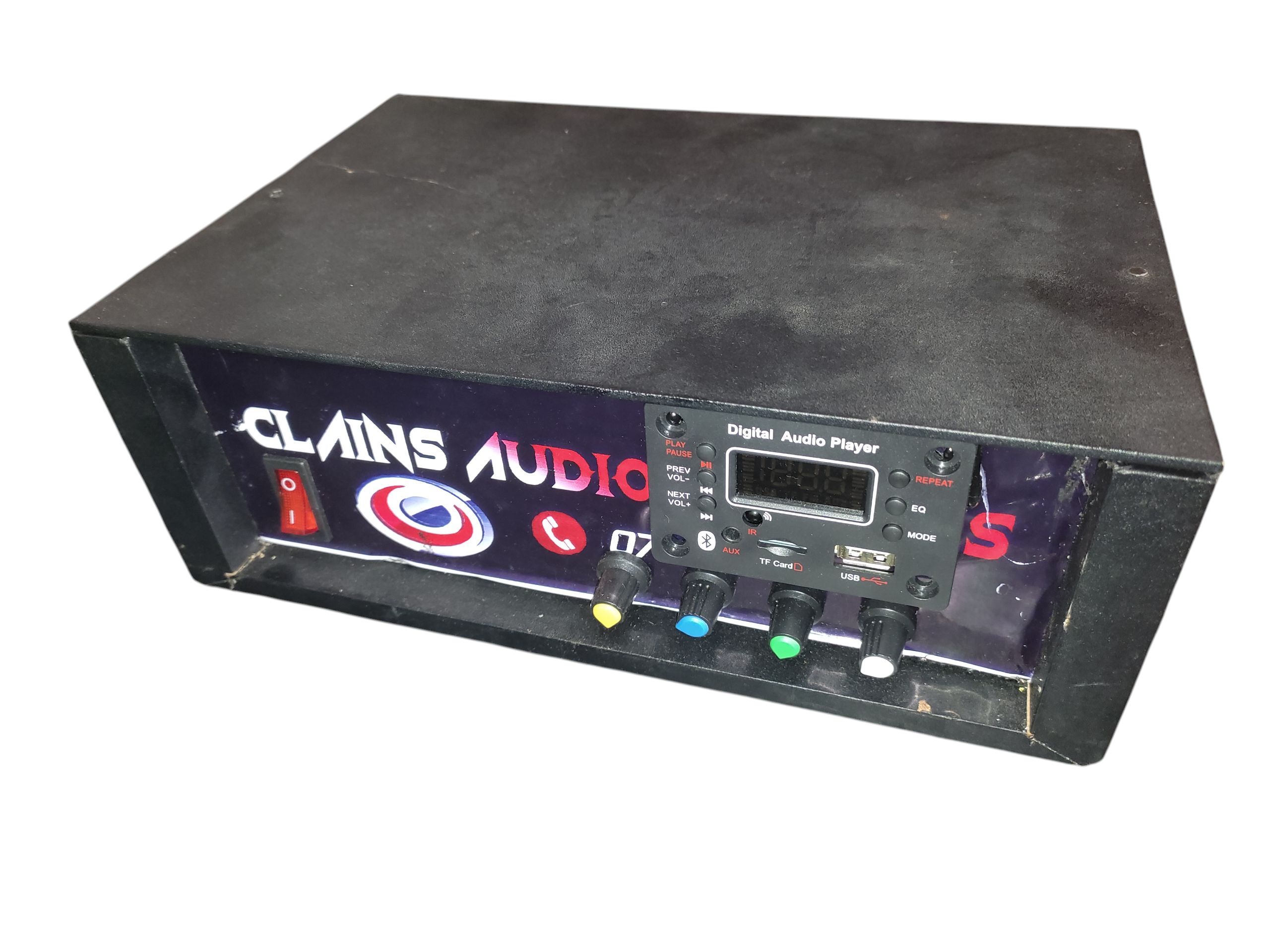 Kisiagi amplifier, 240watts Rms power Amplifier with Bluetooth connectivity,