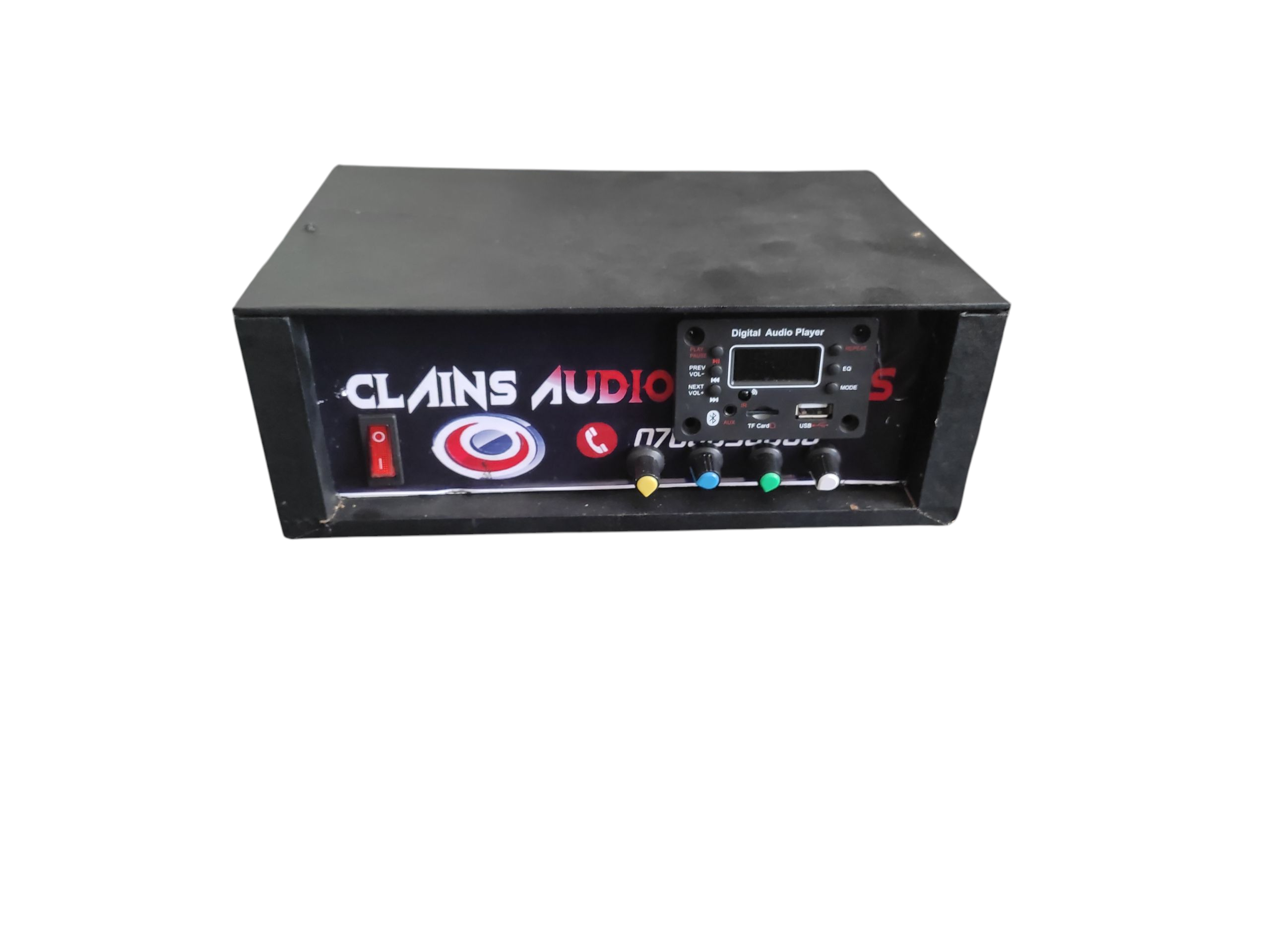 Kisiagi amplifier, 240watts Rms power Amplifier with Bluetooth connectivity,