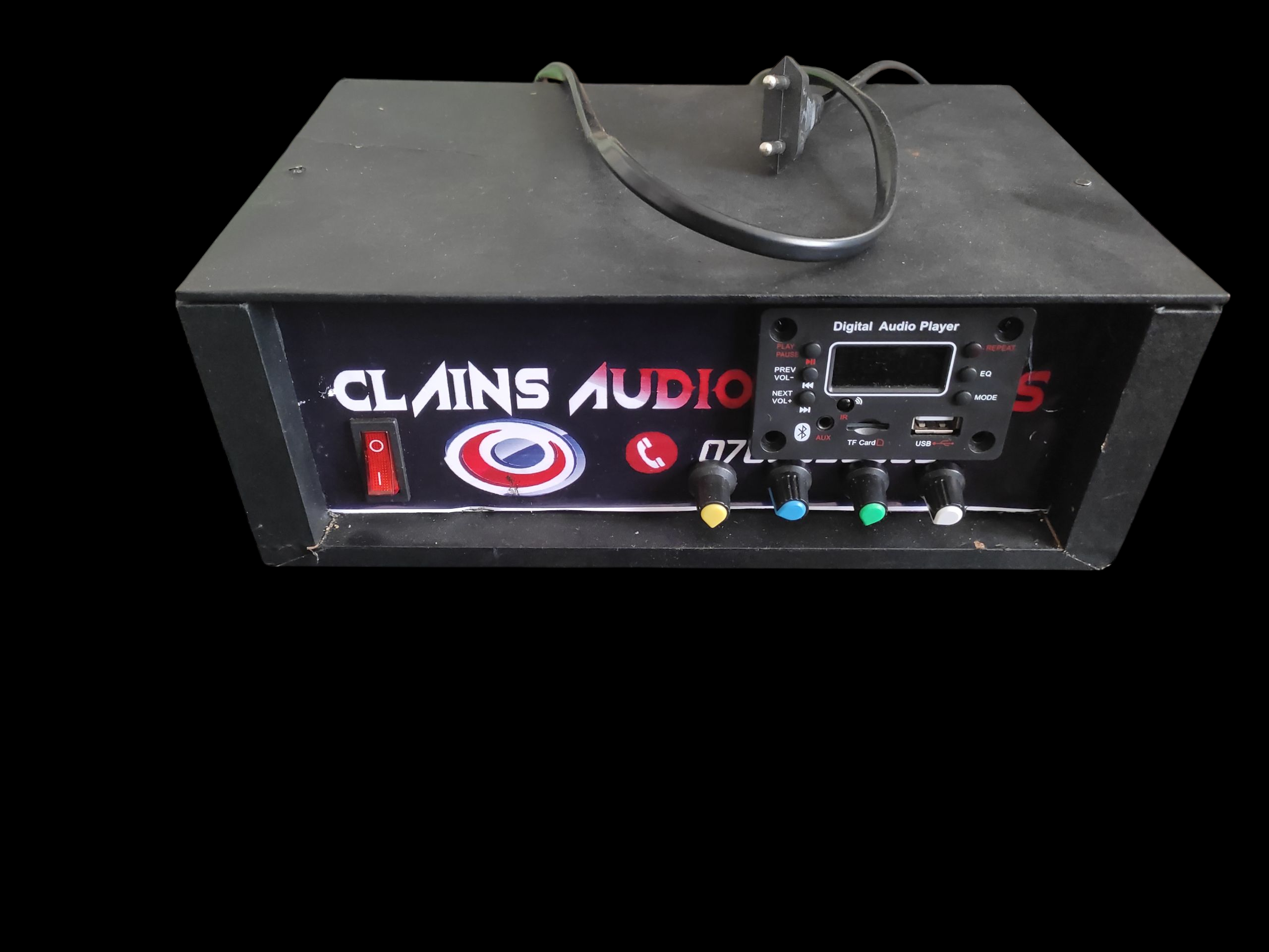 Kisiagi amplifier, 240watts Rms power Amplifier with Bluetooth connectivity,