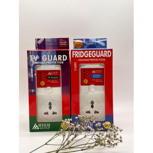 FRIDGE/TV GUARD – 13 AMPS Reliable Power Protection for Your Home Appliances Protect your valuable appliances from electrical damage with the 13 Amp Fridge & TV Guard, designed to safeguard.