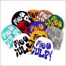 Knitting Beanies Hat Men Women Paragraph Quality Cap Mea Culpa Y2k Warm Fashion Hundred Take Cold Cap for Women Hats