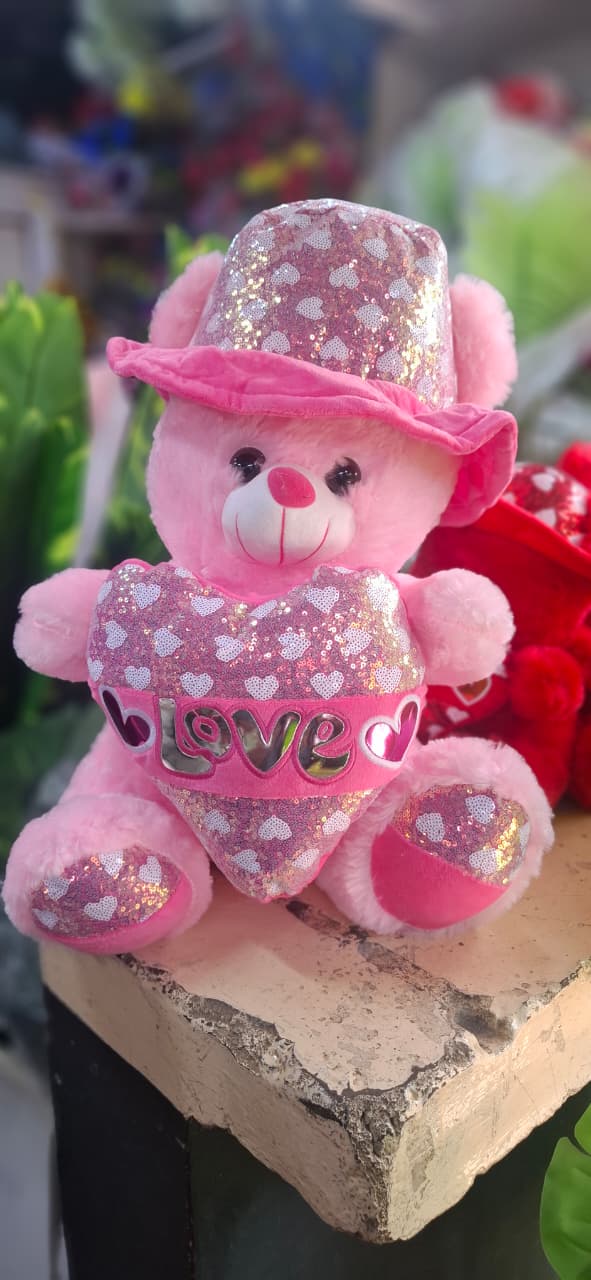Valentine’s Day Love Teddy Bear Plush Toy – Cute Romantic Gift for Girlfriend, Boyfriend, Kids, Wife & Special Loved Ones.VALENTINES LOVE TEDDY BEAR GIFT.LOVE BEAR ,GIFT FOR KIDS AND LOVED ONES