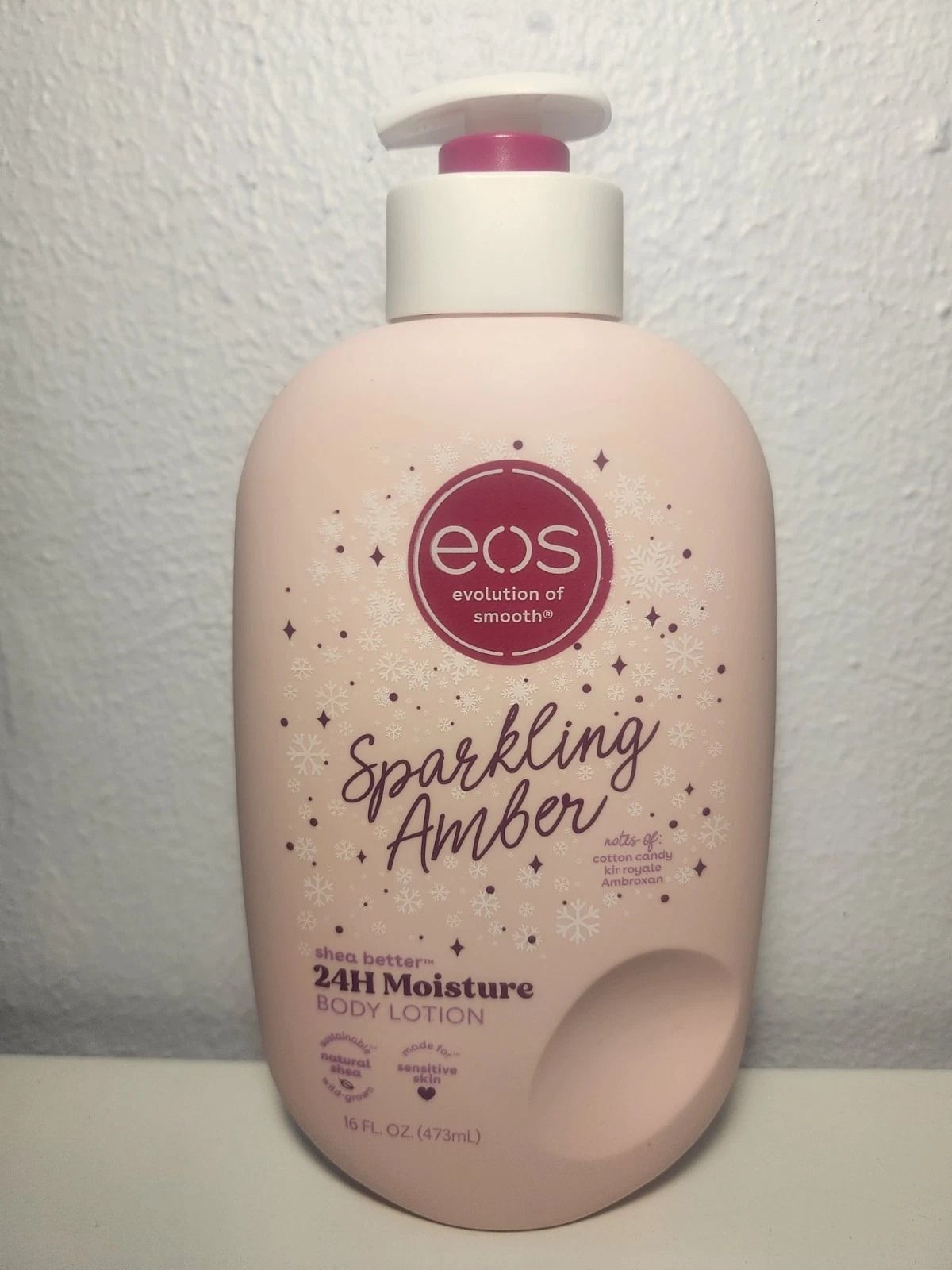 Ecos Sparkling Amber Super Whitening Body Lotion 473ml Brightening Moisturizing Lotion For Dark Spots Even Skin Tone Smooth Soft Skin Long Lasting Fragrance Daily Body Care