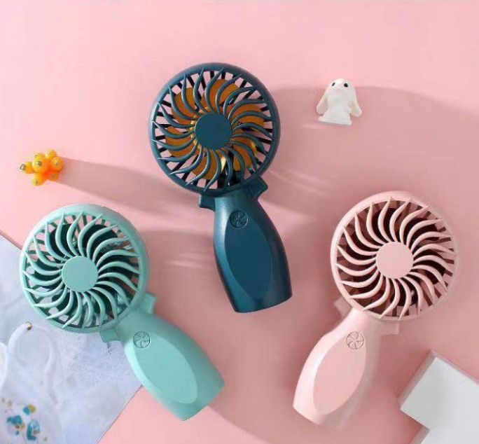 Stainless Steel Stanley Tumbler Mug 1200ml Hot & Cold Vacuum Insulated Cup With Handle & Straw + USB Rechargeable Portable Mini Fan Handheld Desktop Fan for Home Office Travel