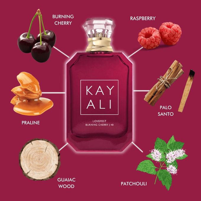 Kay Ali Eau De Parfum Collection Lovefest Burning Cherry 48 Elixir 11 Eden Juicy Apple 01 Vanilla Royale 42 – Long Lasting Luxury Unisex Perfume 100ml