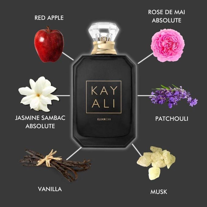 Kay Ali Eau De Parfum Collection Lovefest Burning Cherry 48 Elixir 11 Eden Juicy Apple 01 Vanilla Royale 42 – Long Lasting Luxury Unisex Perfume 100ml