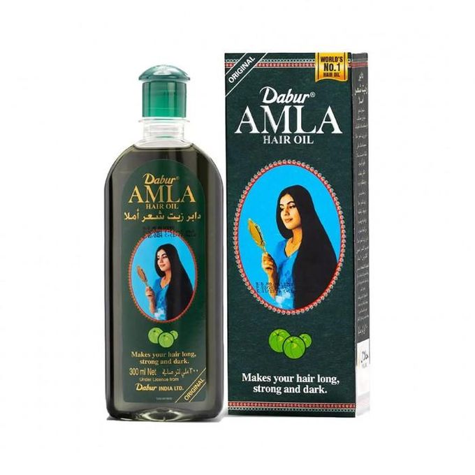 Dubai Amla Hair Oil 200ml – Fast Hair Growth Treatment for Long Strong Thick Dark Hair, Anti Hair Loss Nourishing Scalp Oil, Natural Herbal Repair for Dry Damaged Hair Men & Women