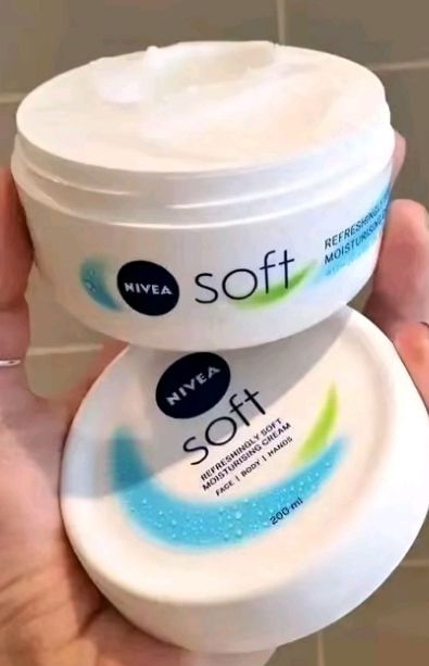 Nivea Soft Moisturizing Cream 200ml + Dove Original Beauty Soap 135g Bundle – Deep Hydration Skin Care Set, Face Body Hand Moisturizer With Gentle Cleansing Bar For Soft Smooth Healthy Skin