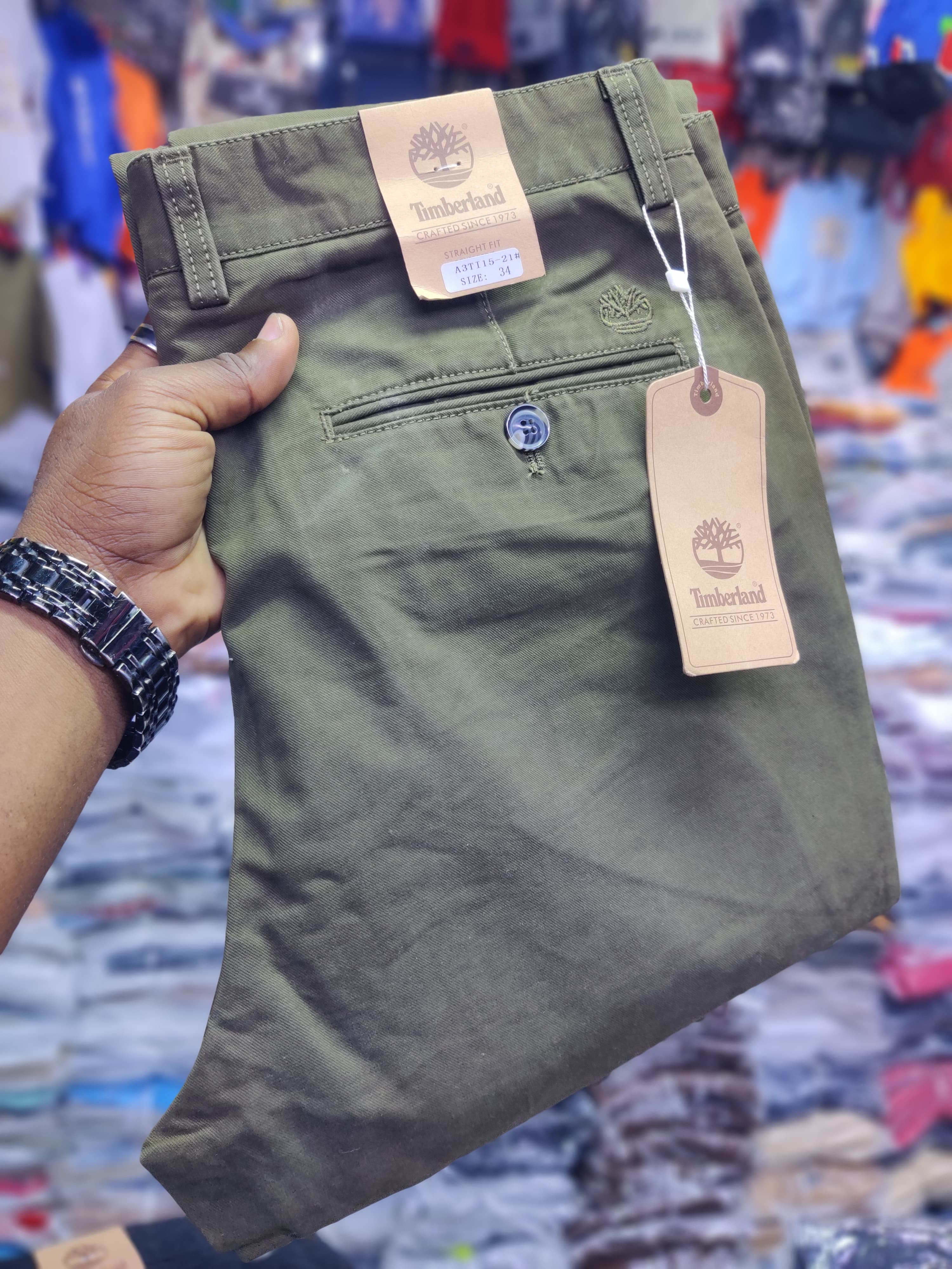 MEN BEST QUALITY SMART HARD KHAKI TROUSERS FASHIONABLE AND STYLISH FOR ALL SEASONS CAN BE OFFICIAL OR CASUAL WEAR. SIZES 32-40. NB/ (NOT SO HARD VERY NICE TEXTURE)