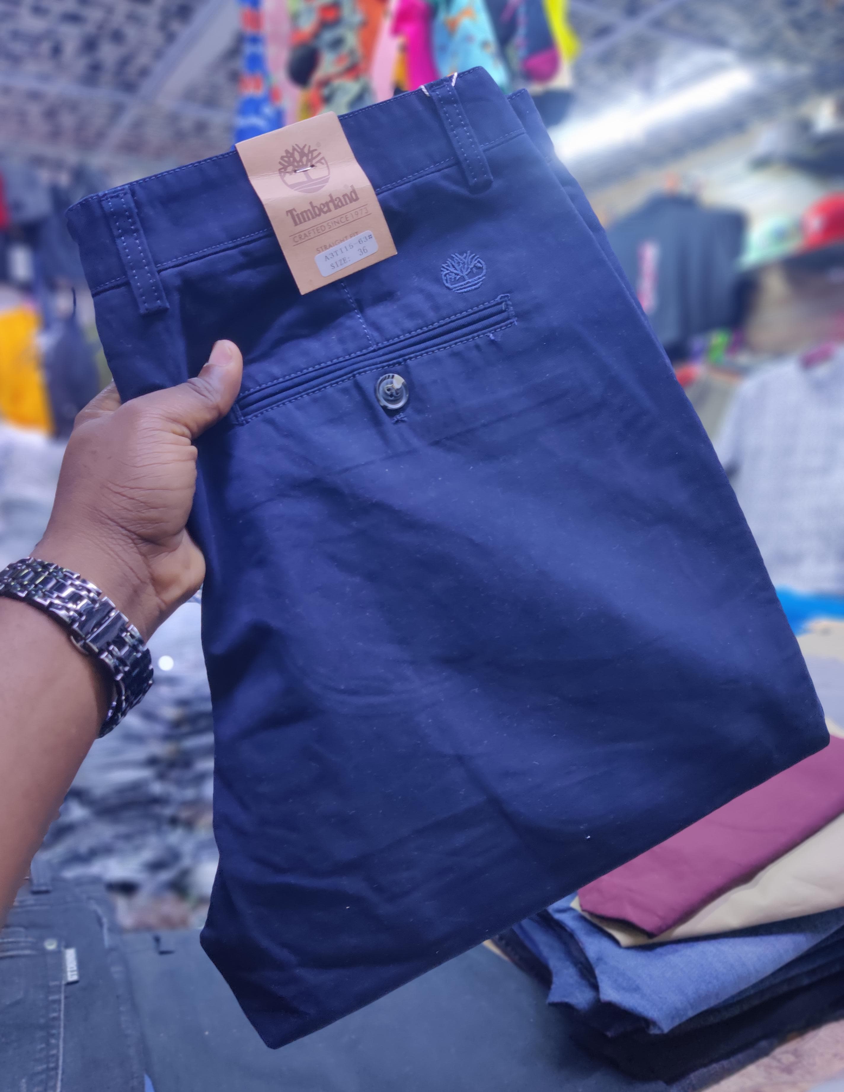 MEN BEST QUALITY SMART HARD KHAKI TROUSERS FASHIONABLE AND STYLISH FOR ALL SEASONS CAN BE OFFICIAL OR CASUAL WEAR. SIZES 32-40. NB/ (NOT SO HARD VERY NICE TEXTURE)