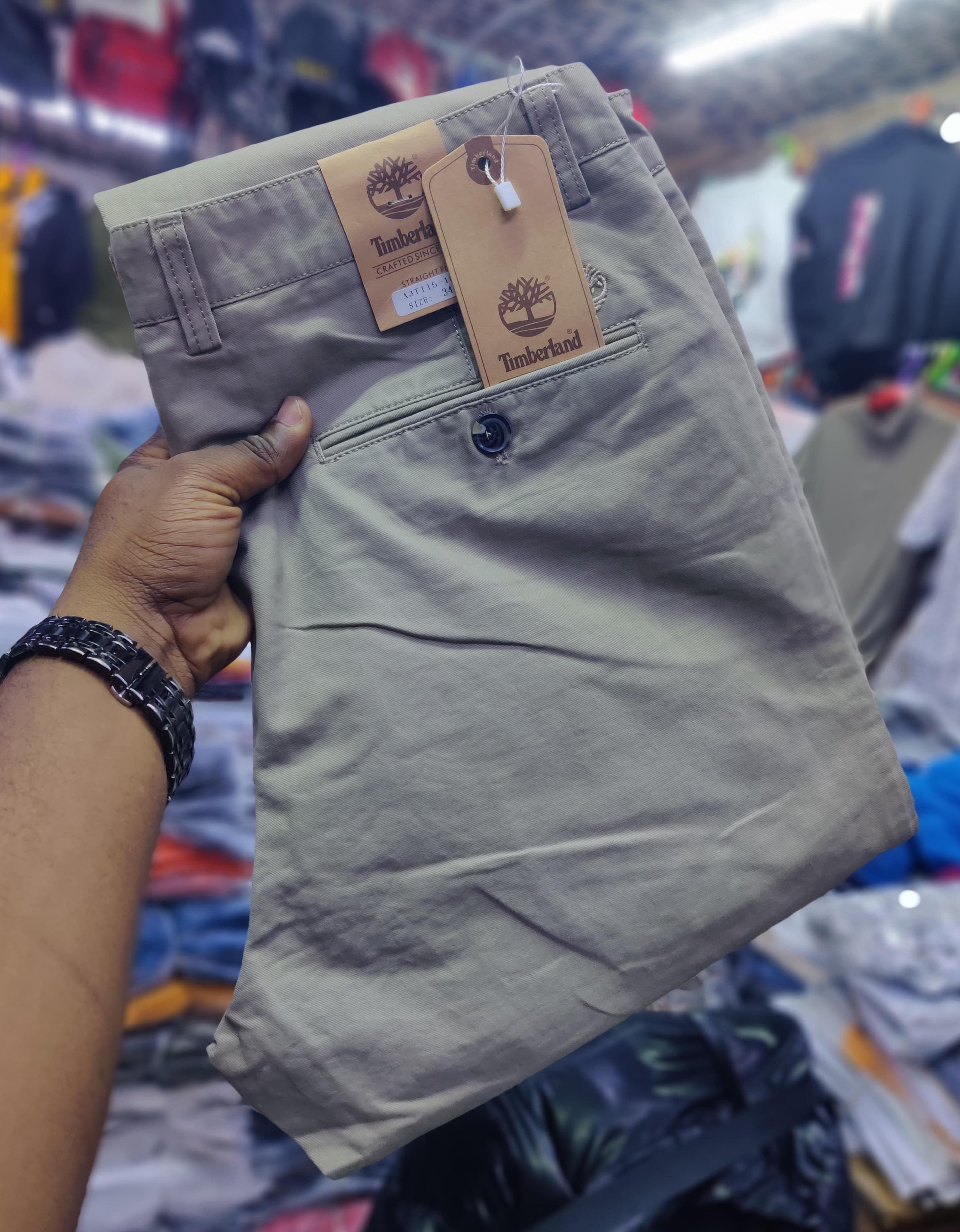 MEN BEST QUALITY SMART HARD KHAKI TROUSERS FASHIONABLE AND STYLISH FOR ALL SEASONS CAN BE OFFICIAL OR CASUAL WEAR. SIZES 32-40. NB/ (NOT SO HARD VERY NICE TEXTURE)