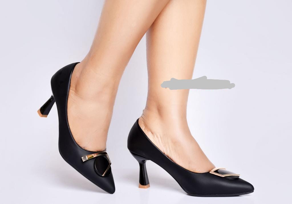 LADIES/WOMEN BEST QUALITY CLOSED SHOE HEELS EASY COMFORTABLE FOR WORK AND OTHER BUSINESS GRAB YOUR BEST SIZE.