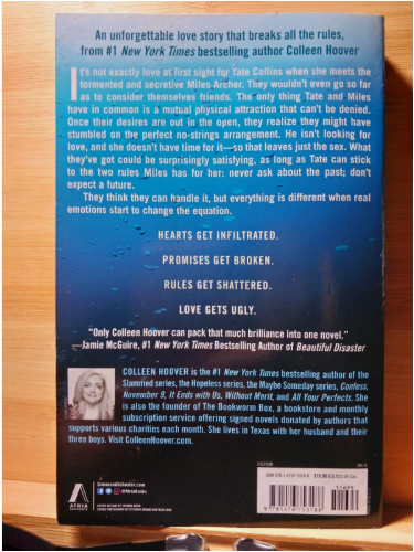 Ugly Love by Colleen Hoover Romance Novel Contemporary Fiction Love Story Emotional Drama Passion Heartbreak Healing Relationships Modern Life Young Adult Fiction Bestselling Author