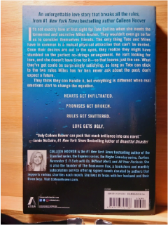 Ugly Love by Colleen Hoover Romance Novel Contemporary Fiction Love Story Emotional Drama Passion Heartbreak Healing Relationships Modern Life Young Adult Fiction Bestselling Author