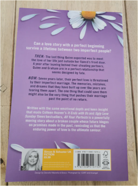 All Your Perfects by Colleen Hoover Romance Novel Contemporary Fiction Love Story Marriage Relationships Emotional Drama Healing Heartbreak Passion Bestselling Author Young Adult Adult Fiction