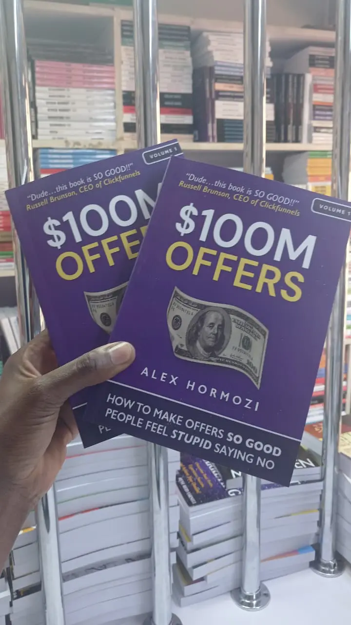 $100M Offers  by Alex Hormozi How to Make Offers So Good People Feel Stupid Saying No, Grand Slam Offers, Sales Strategy, Marketing, Profit Growth, Business Scaling, High-Ticket Products, Ent