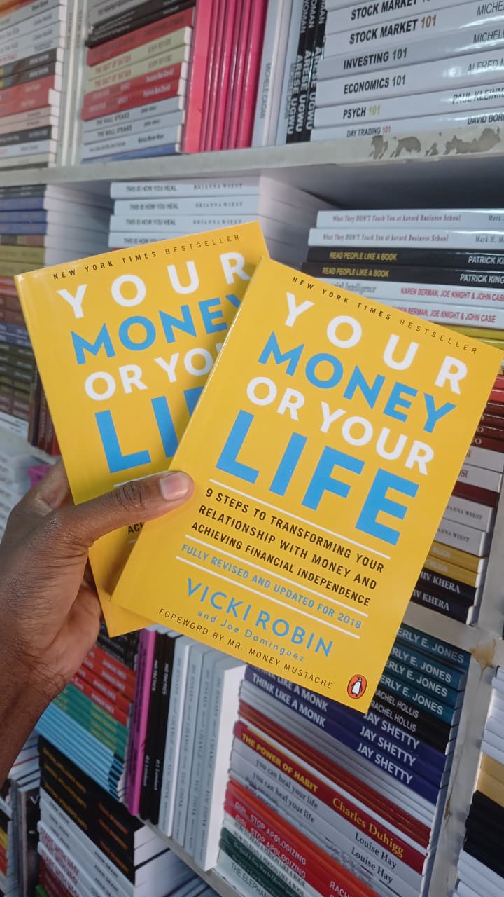 Your Money or Your Life by Vicki Robin and Joe Dominguez Transform Relationship with Money, Financial Independence, Budgeting, Money Management, Savings, Tracking Expenses, Investment,