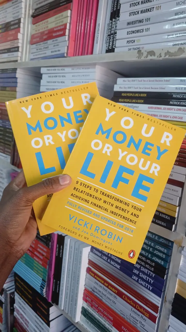 Your Money or Your Life by Vicki Robin and Joe Dominguez Transform Relationship with Money, Financial Independence, Budgeting, Money Management, Savings, Tracking Expenses, Investment,