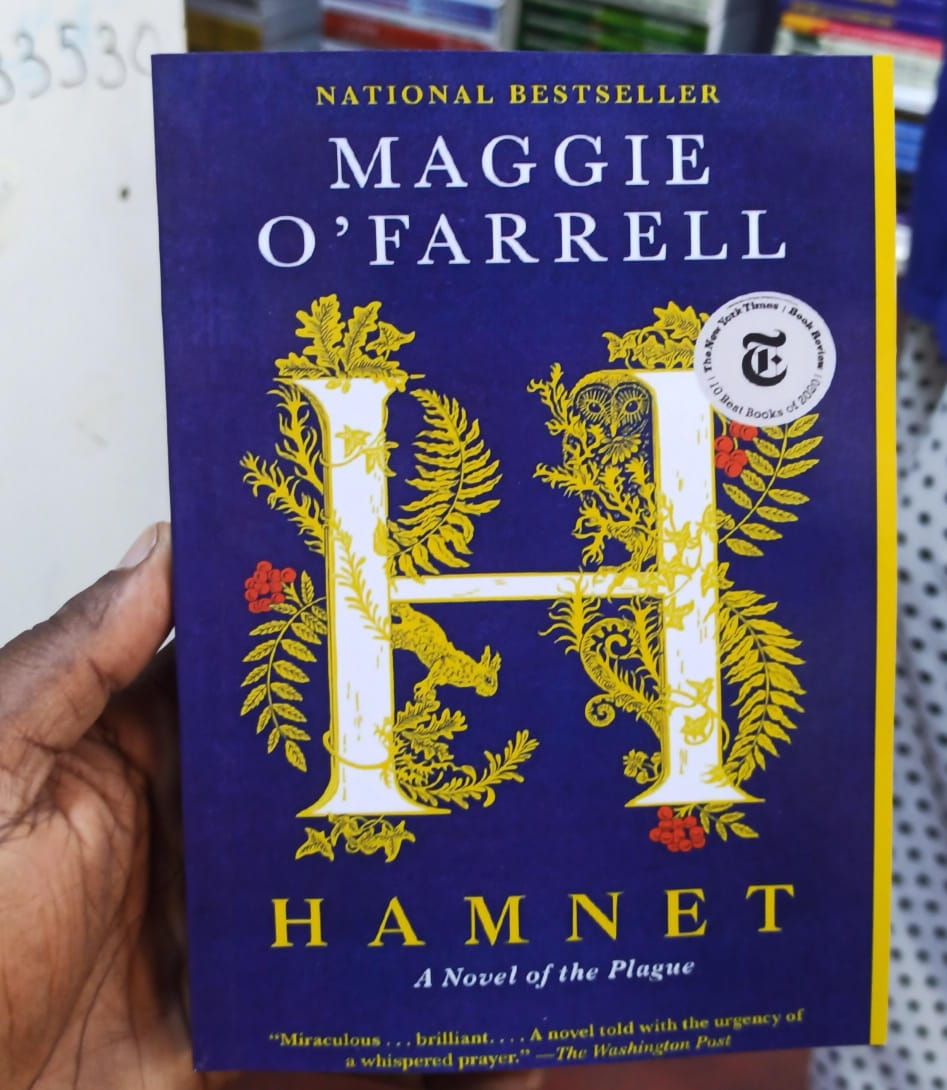 Hamnet by Maggie O'Farrell Historical Fiction Novel on Love Grief Marriage Family Loss Shakespeare Inspiration Literary Award Winning Bestseller