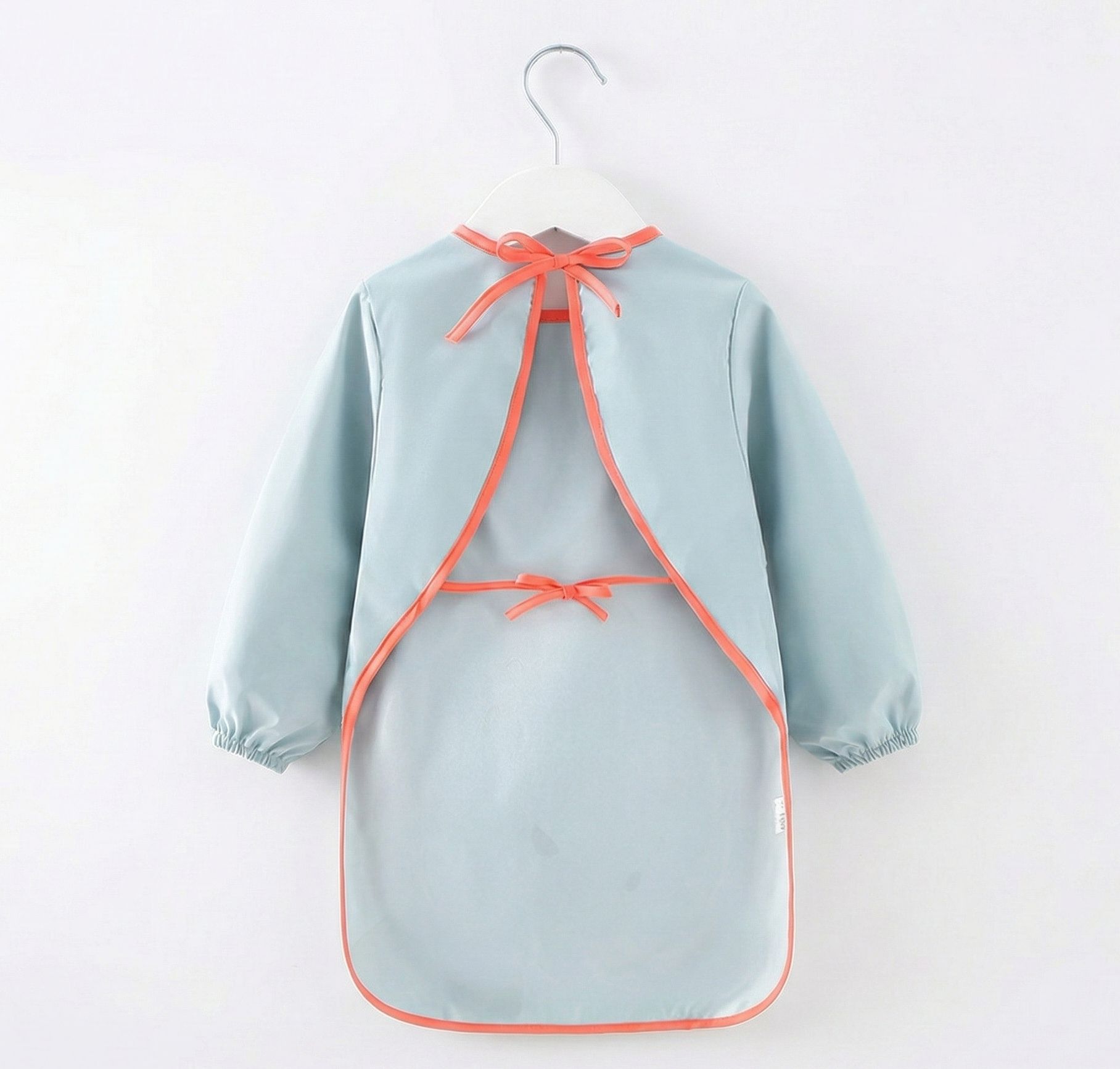 Premium Long Sleeve Baby Bibs - "Simba" Waterproof Feeding & Art Smock - Adjustable Tie-Back (No Velcro) - Fits 1-3 Years